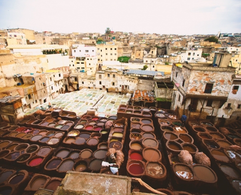 La ville de Fès au Maroc