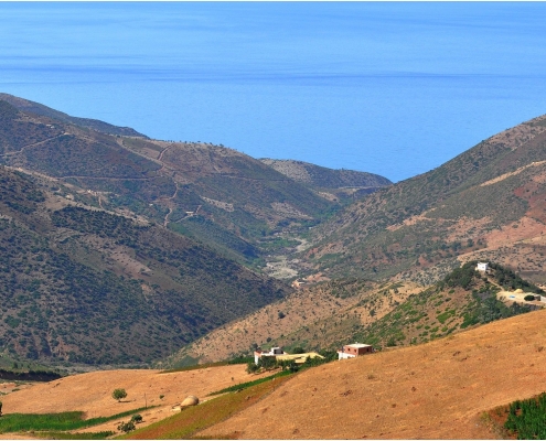 Montagne du Rif au Maroc