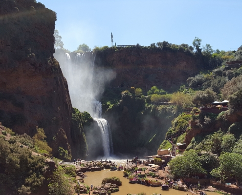 Les célèbres Waterfall du Maroc