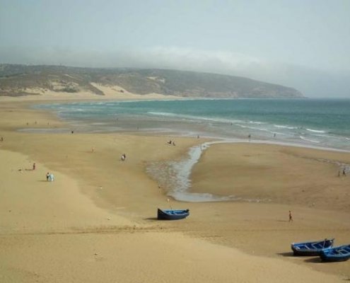 Plage de Tafelney à Essaouira au Maroc