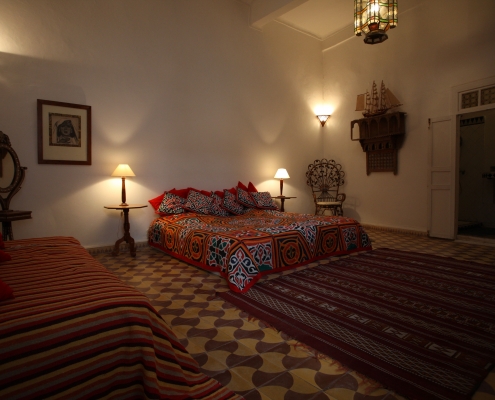 Chambre du Riad des deux Rives à Essaouira