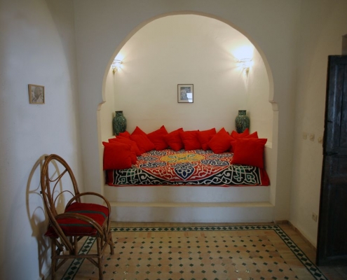 Chambre du Riad des deux Rives à Essaouira