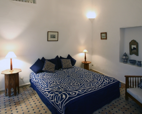 Chambre du Riad des deux Rives à Essaouira