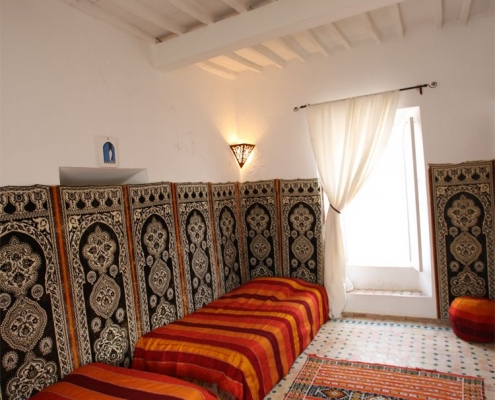 Chambre du Riad des deux Rives à Essaouira
